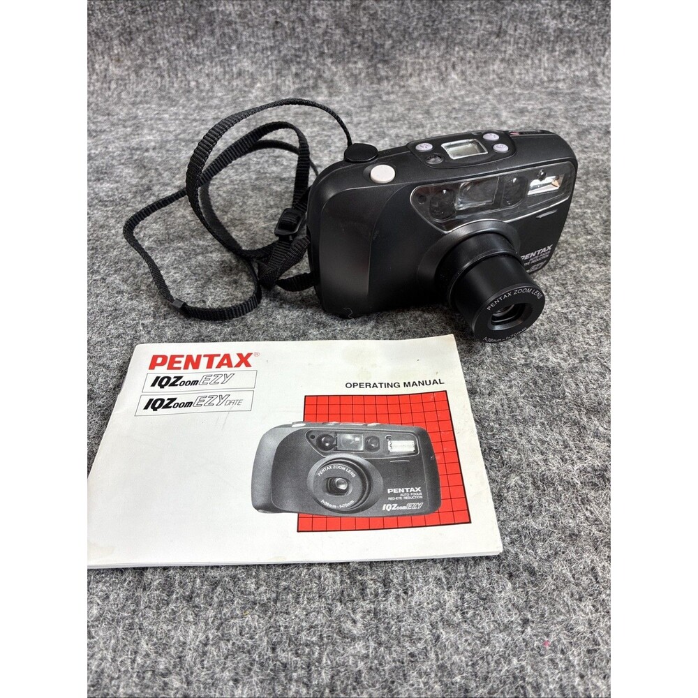 PENTAX IQZoom EZY-R 35mm Film Camera Tested Working Ready to Use